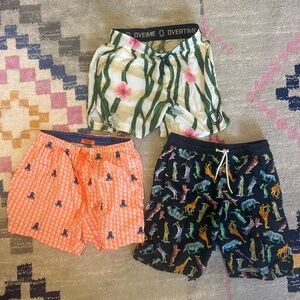 3 boys bathing suits - Overtime + 2 others